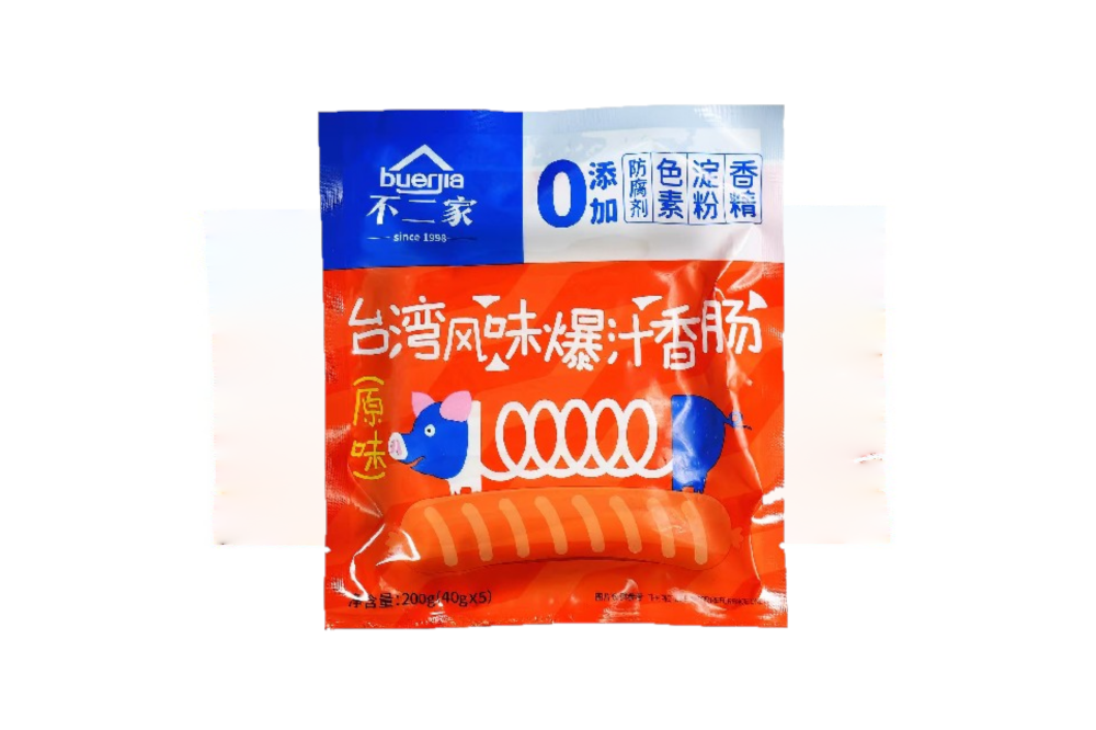 台湾风味爆汁香肠（原味）